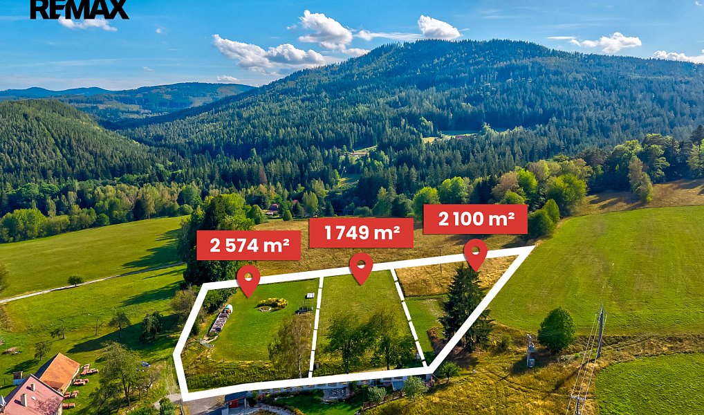 Prodej stavebního pozemku 2 574 m², Vyšší Brod – náhled fotky 3