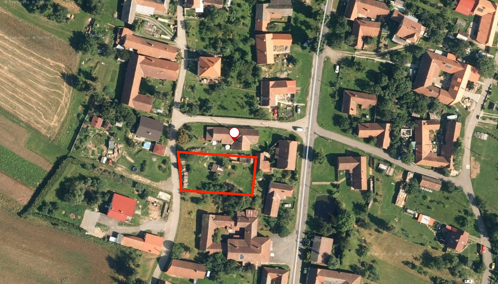 Prodej stavebního pozemku 600 m² – fotografie 3