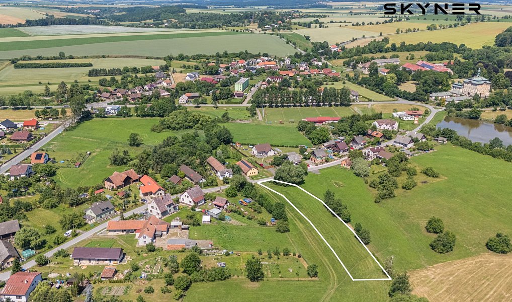 Prodej stavebního pozemku 7 056 m², Jičíněves – náhled fotky 6