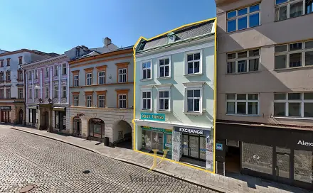 Prodej nájemního domu, činžáku 824 m², Riegrova, Olomouc