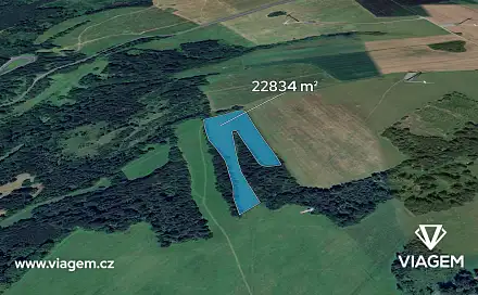 Prodej pole 15 222 m²