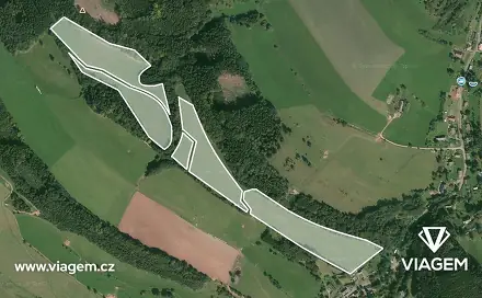 Prodej pole 12 890 m², Stárkov, okres Náchod