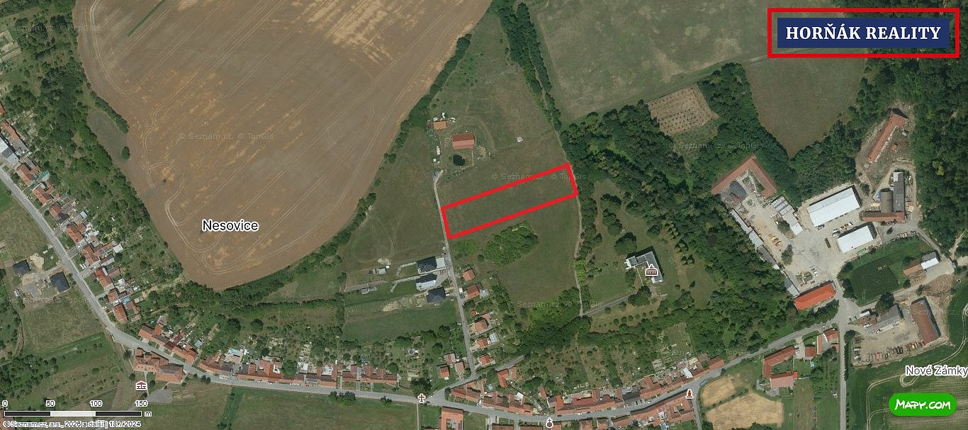 Prodej stavebního pozemku 4.059 m² - Nesovice u Bučovic – další