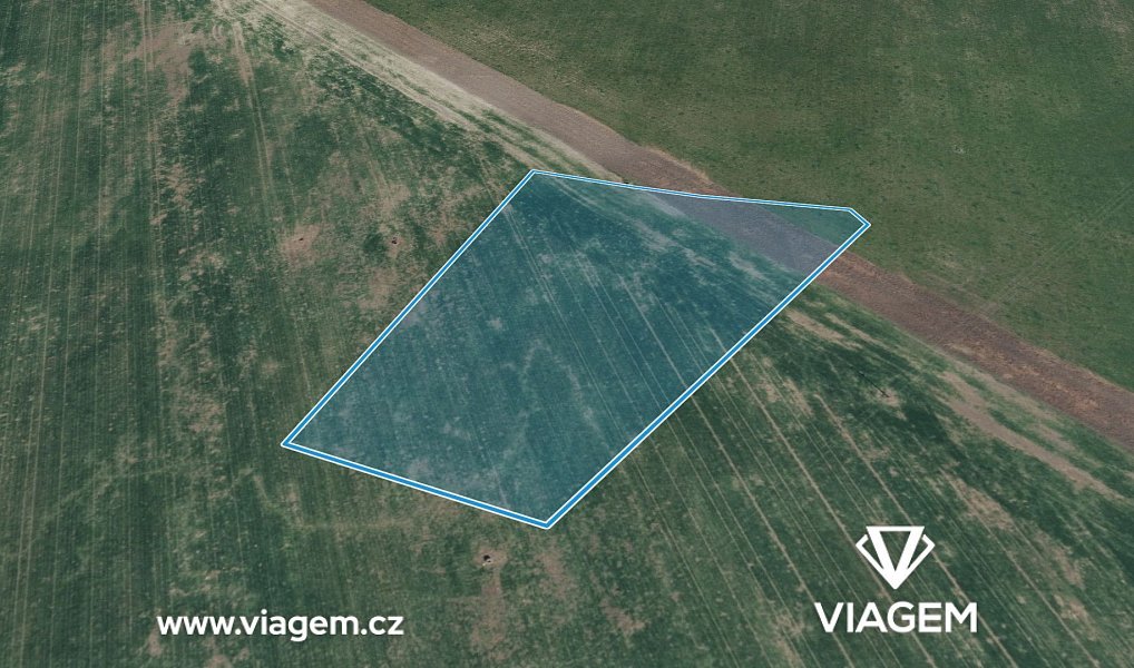 Prodej pole 2 468 m², Kladruby nad Labem – náhled fotky 2