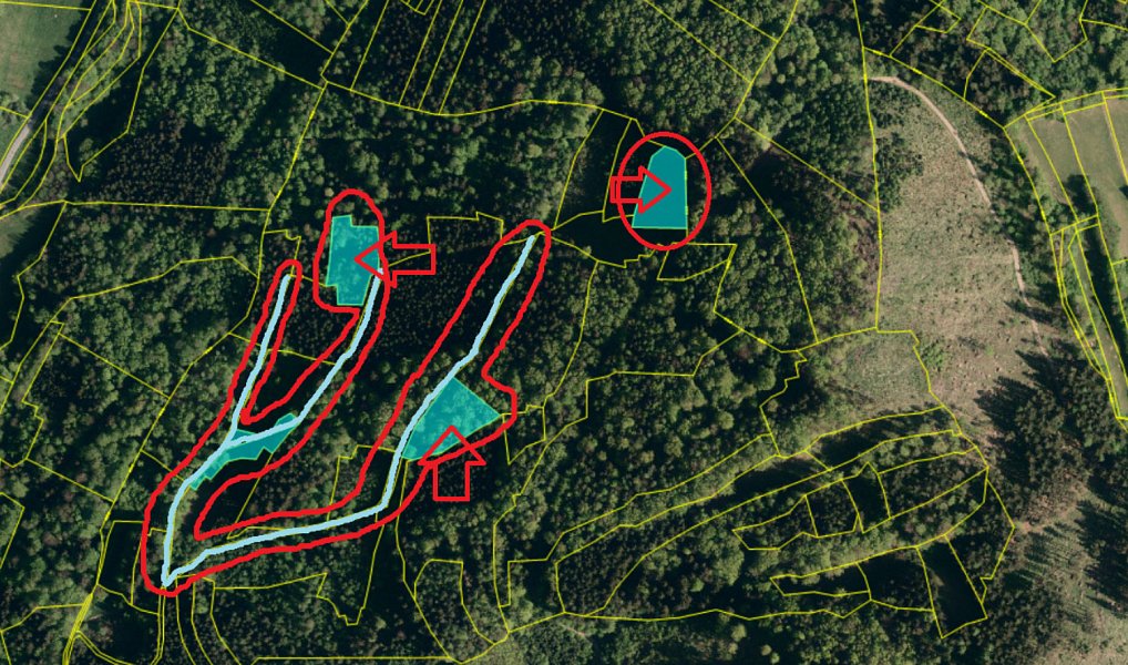 Prodej lesa 8 428 m², Nemojany – náhled fotky 7