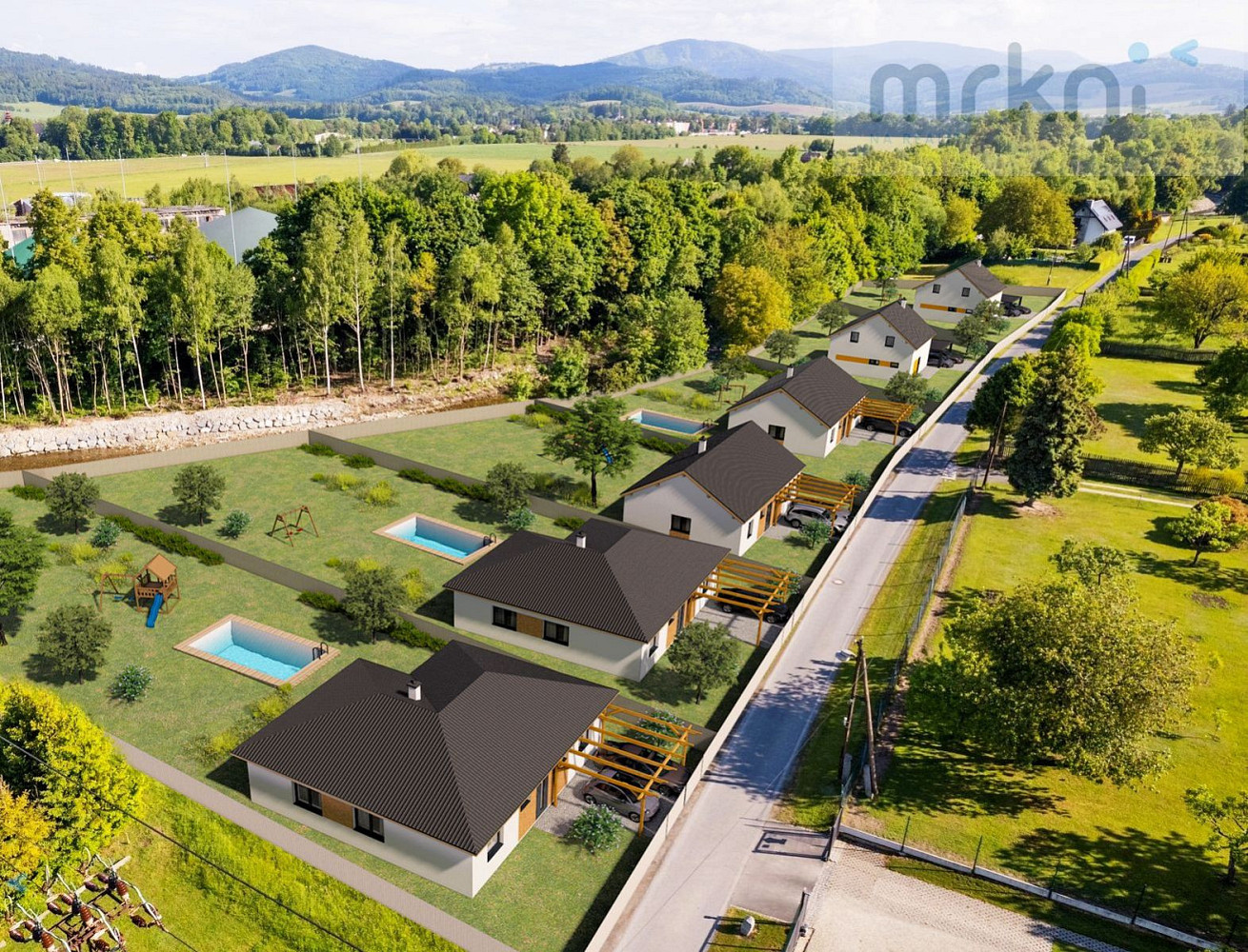 Prodej stavebního pozemku 706 m², Petrov nad Desnou