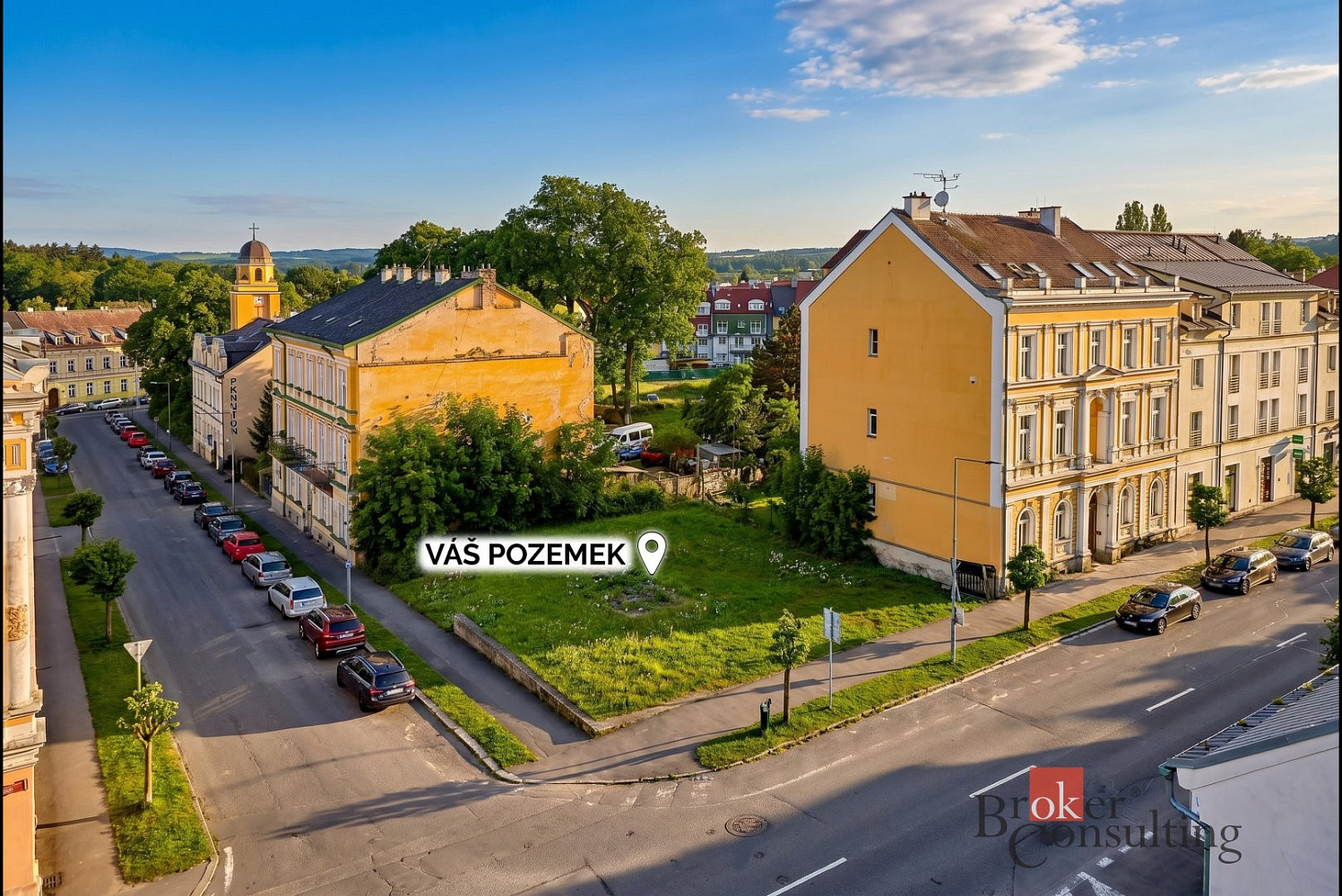 Prodej komerčního pozemku 526 m², Františkovy Lázně
