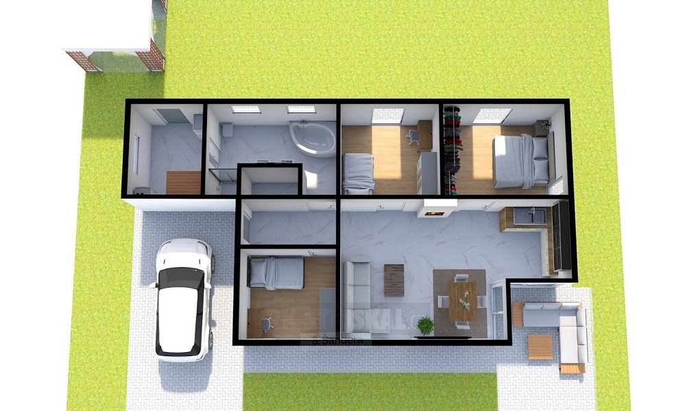 Prodej domu 84 m² s pozemkem 550 m², Roudné – náhled fotky 8