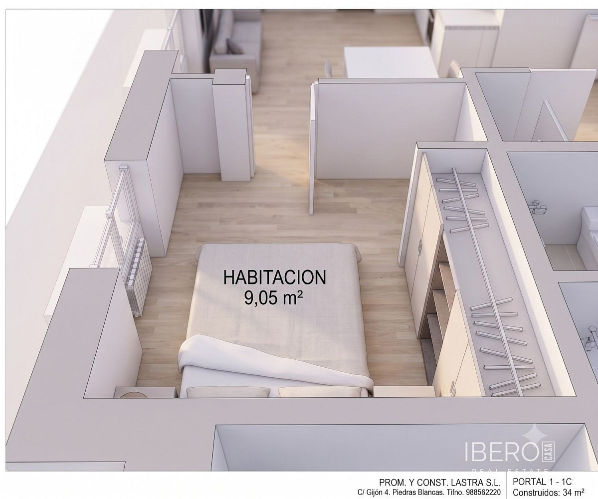 Piso 2+kk – Avilés, Sabugo - Vista 4