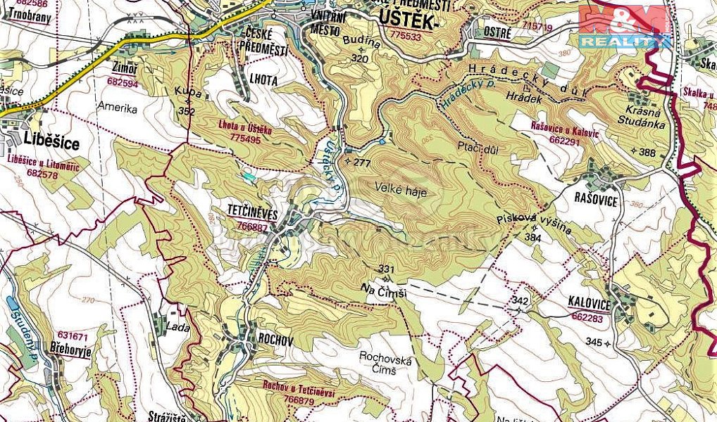 Prodej louky 5 477 m², Úštěk – náhled fotky 4