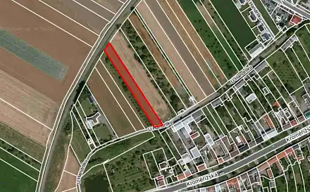 Prodej stavebního pozemku 2 629 m², Hulín, okres Kroměříž