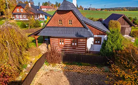Prodej chalupy 80 m² s pozemkem 724 m², Vysočina - Dřevíkov, okres Chrudim