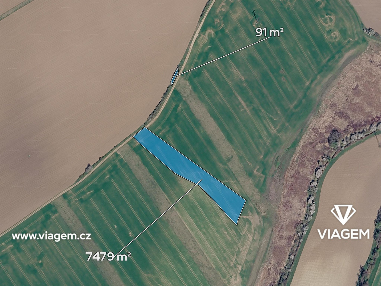 Prodej pole 1 649 m² — photo 2