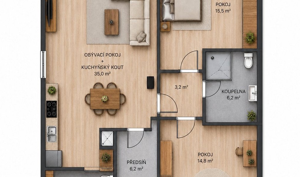 Prodej domu 85 m² s pozemkem 381 m², Šenov – náhled fotky 16
