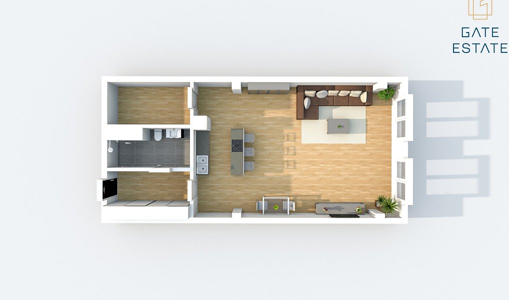 Pronájem bytu 1+kk 75 m², Bystřice pod Hostýnem – náhled fotky 12