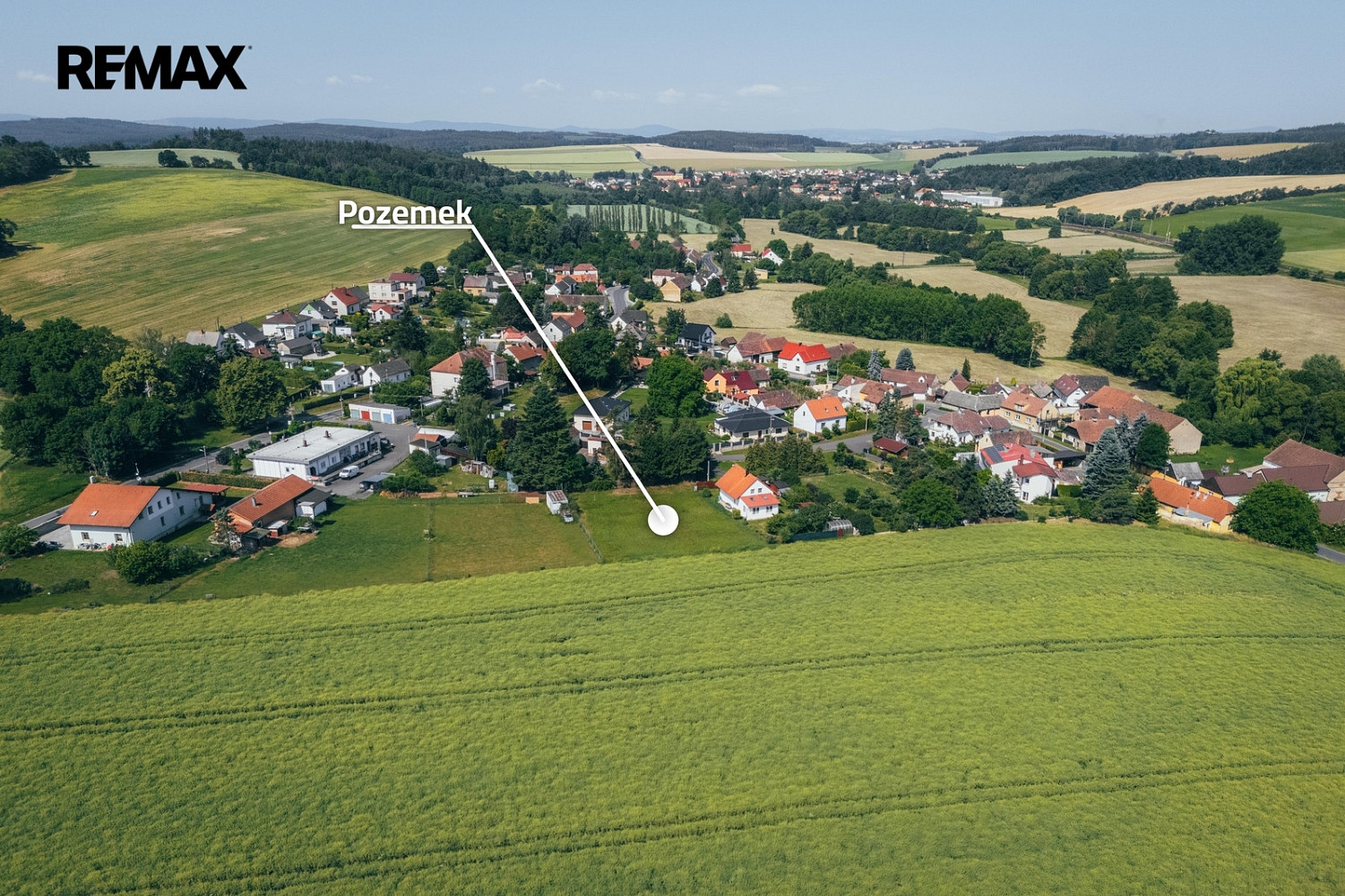 Prodej stavebního pozemku 1 114 m²