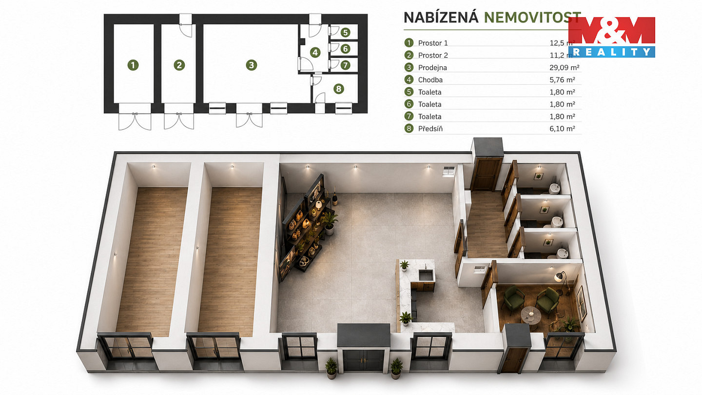 Prodej domu 70 m² s pozemkem 437 m² — photo 3