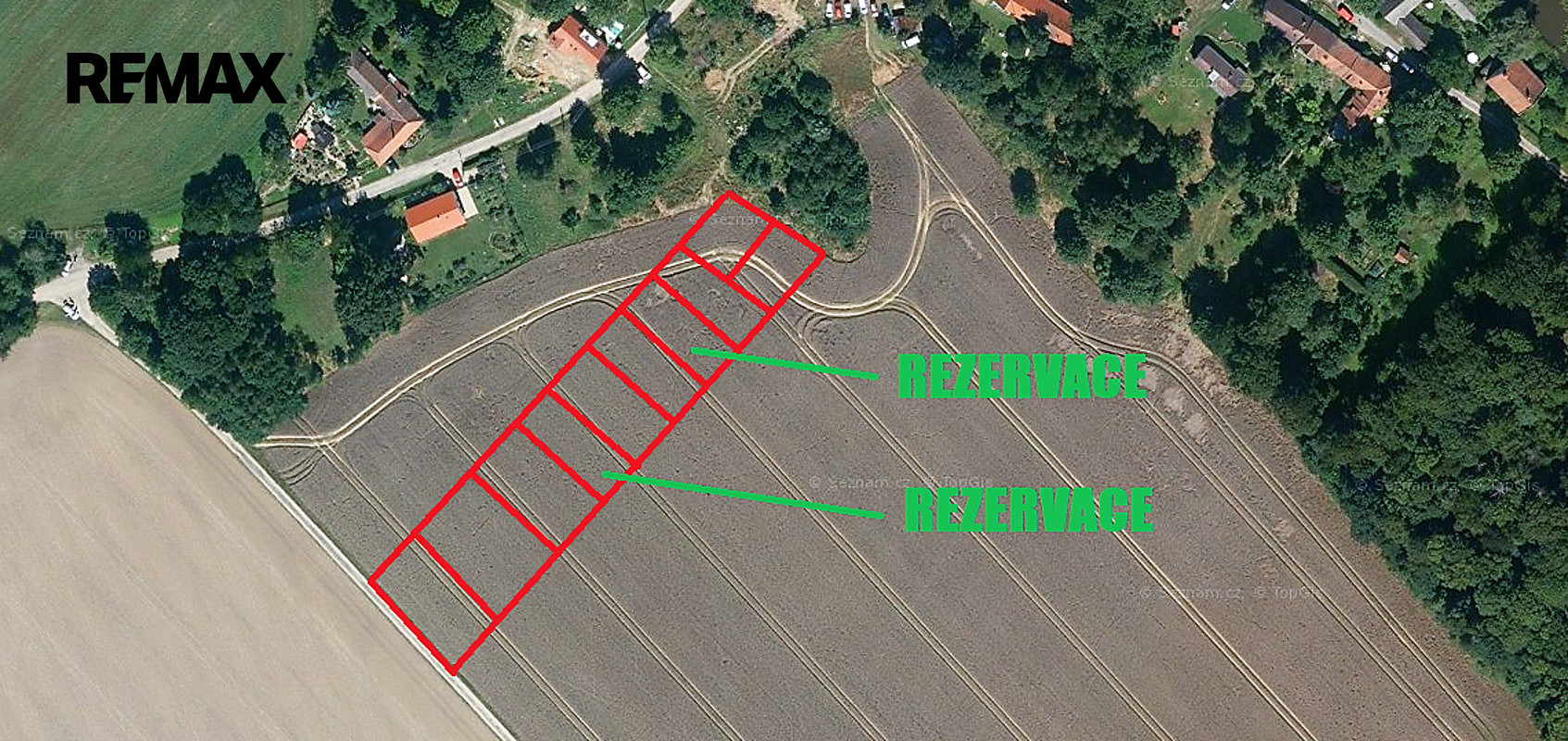 Prodej zahrady 744 m²