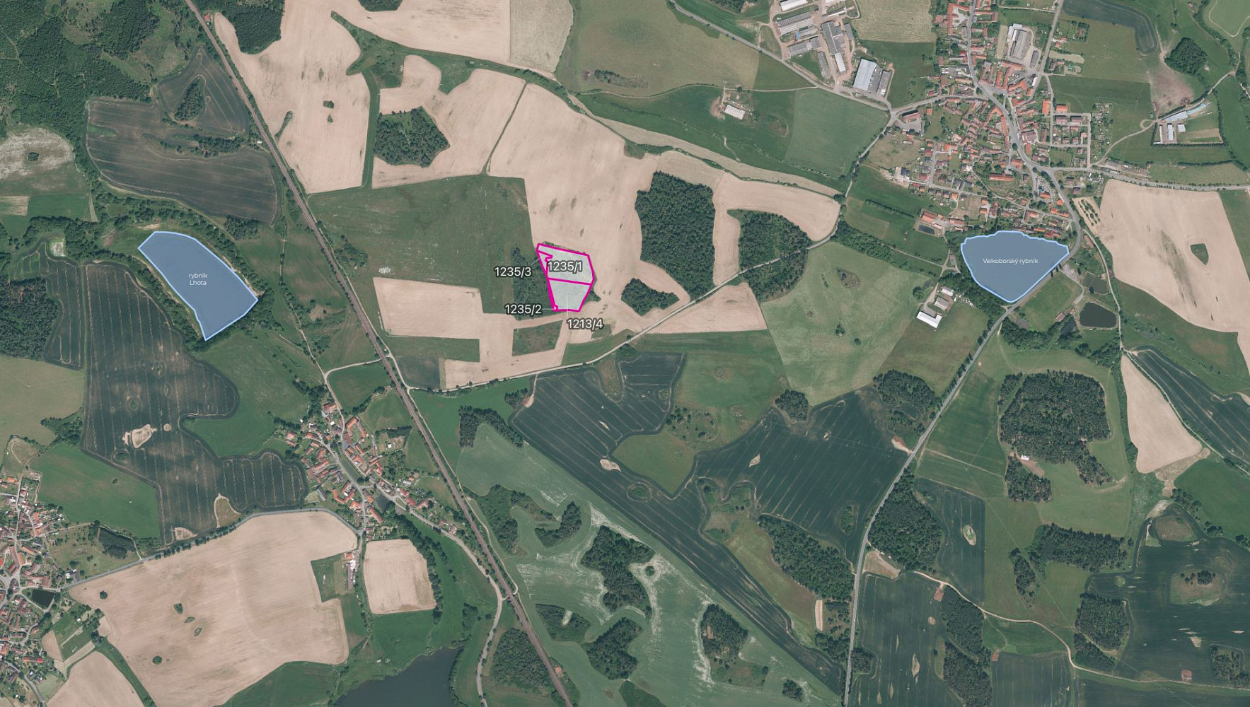 Prodej lesa 16 139 m²