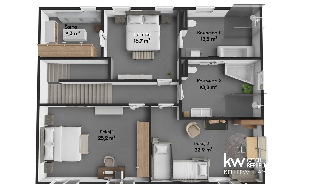 Prodej domu 212 m² s pozemkem 1 982 m², Choťánky – náhled fotky 6