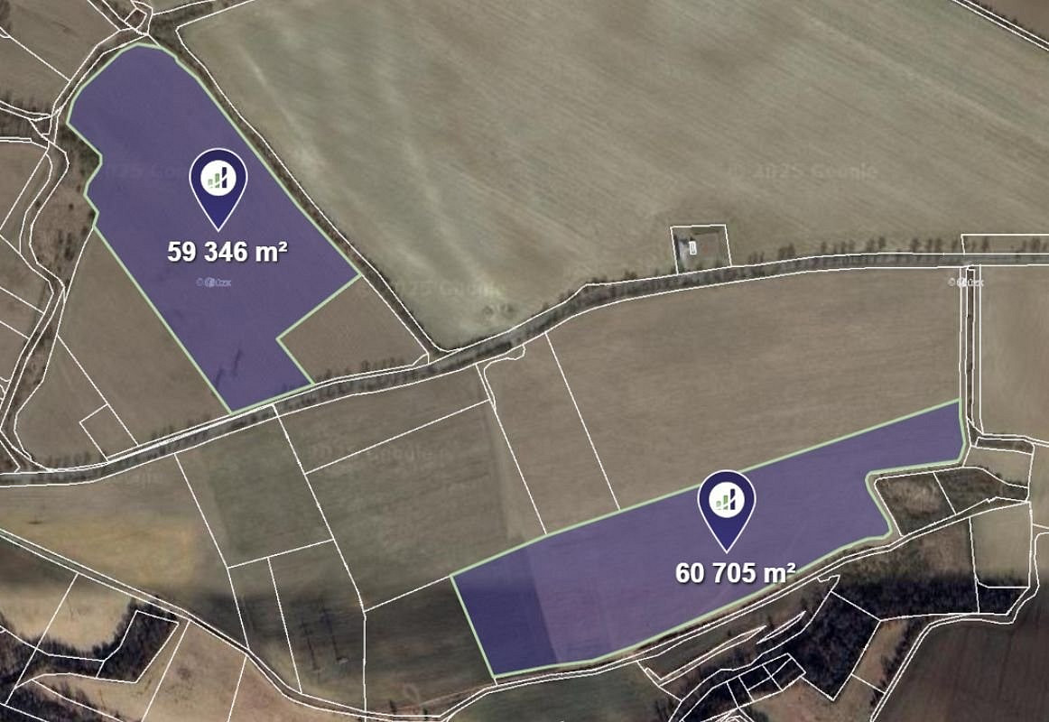 Prodej pole 60 026 m²