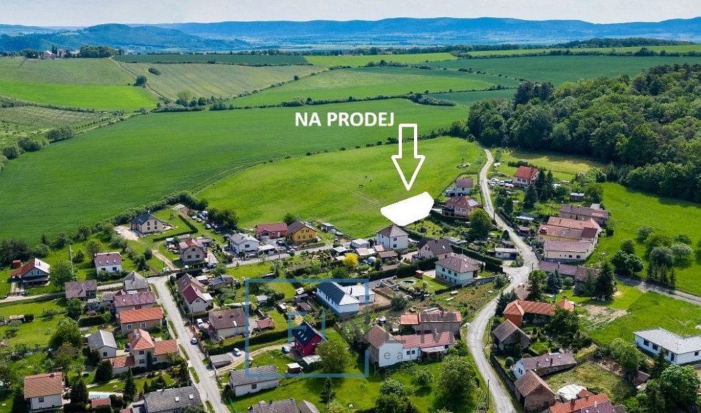 Prodej stavebního pozemku 1 239 m², Otmíče – náhled fotky 2