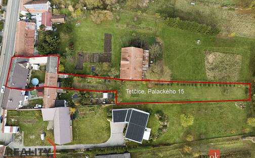 Prodej domu 200 m² s pozemkem 1 426 m², Palackého, Tetčice, okres Brno-venkov