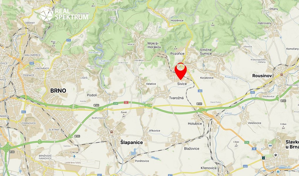 Prodej zahrady 3 069 m², Sivice – náhled fotky 15