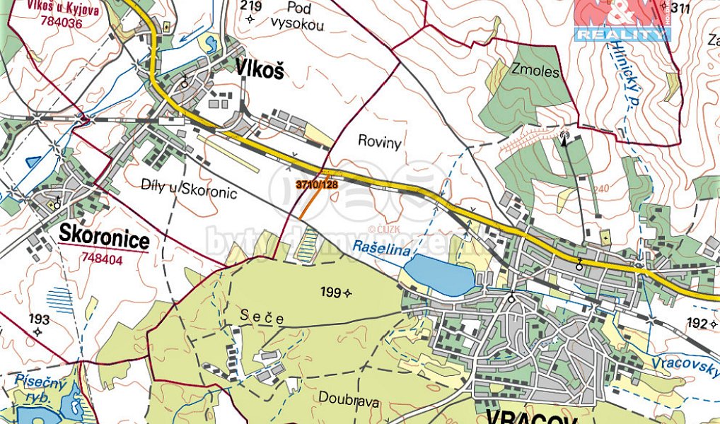 Prodej pole 1 971 m², Vracov – náhled fotky 2