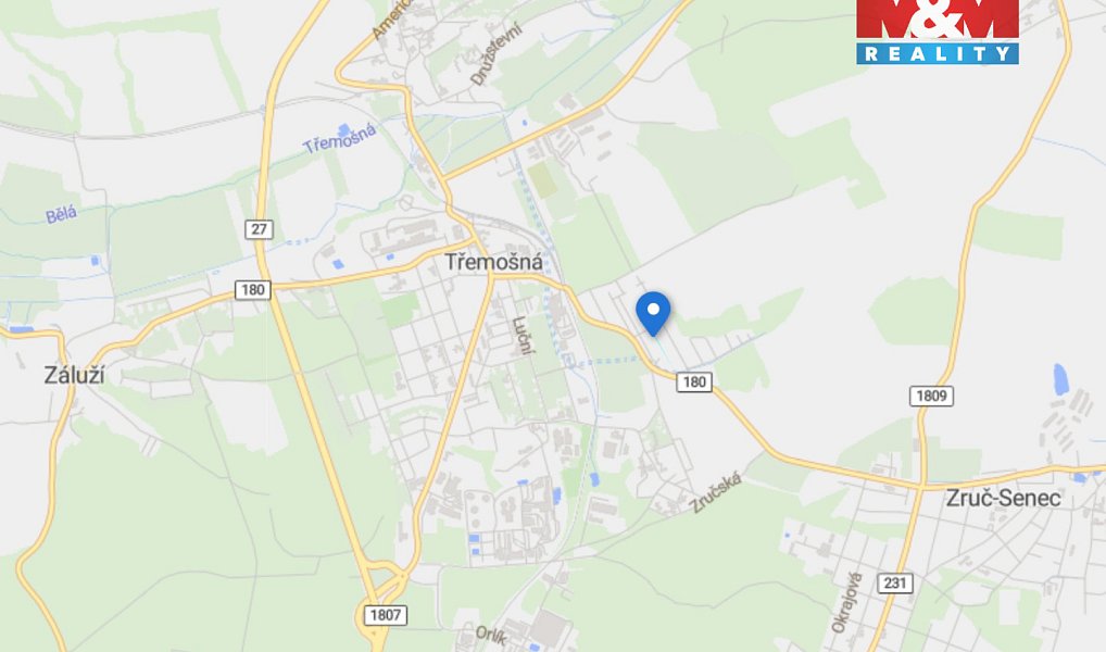 Prodej pole 1 866 m², Třemošná – náhled fotky 4