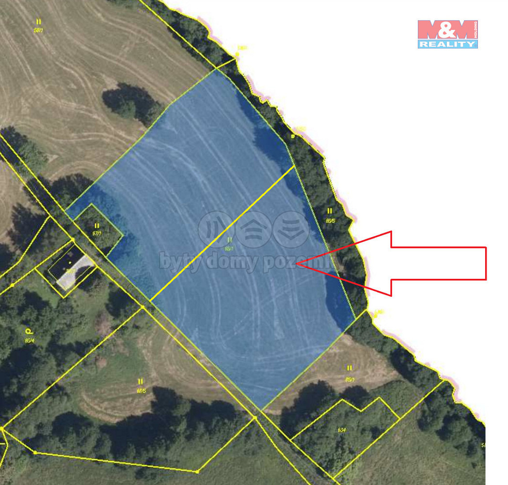 Prodej zahrady 3 996 m²