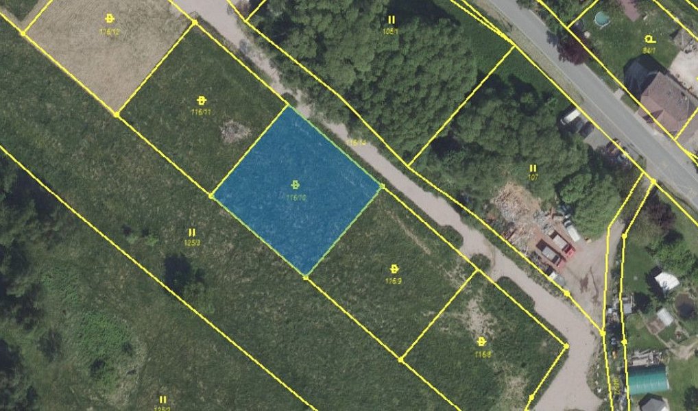 Prodej stavebního pozemku 1 000 m², Chocerady – náhled fotky 4