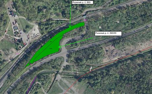 Prodej pozemku 4 727 m², Osek, okres Teplice