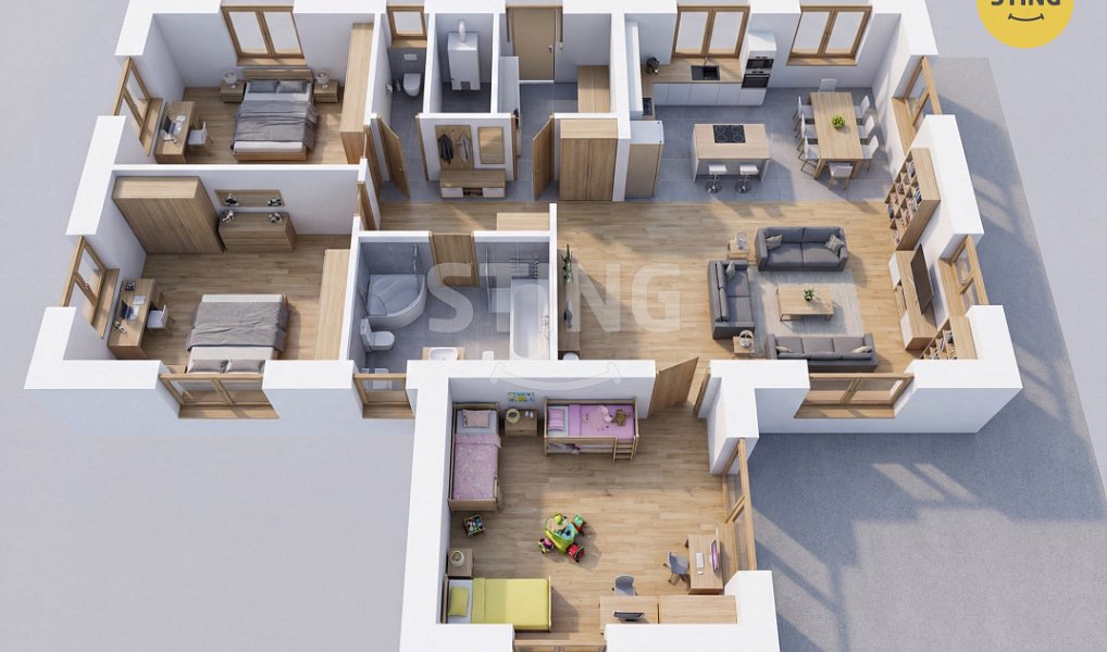 Prodej domu 90 m² s pozemkem 719 m², Kobeřice – náhled fotky 4