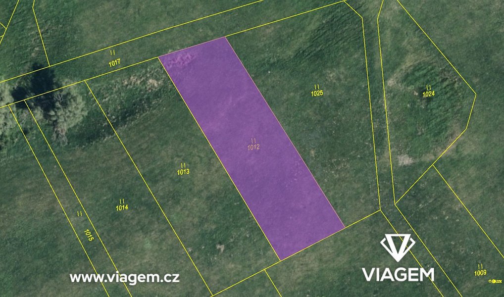 Prodej pole 1 804 m², Žlebské Chvalovice – náhled fotky 4