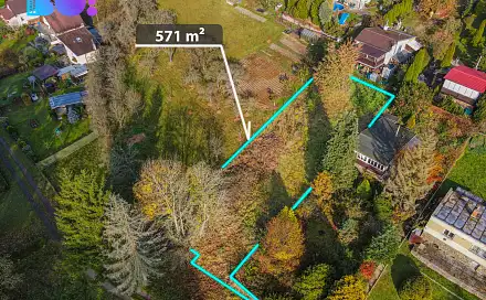 Prodej zahrady 571 m², Ptení, okres Prostějov