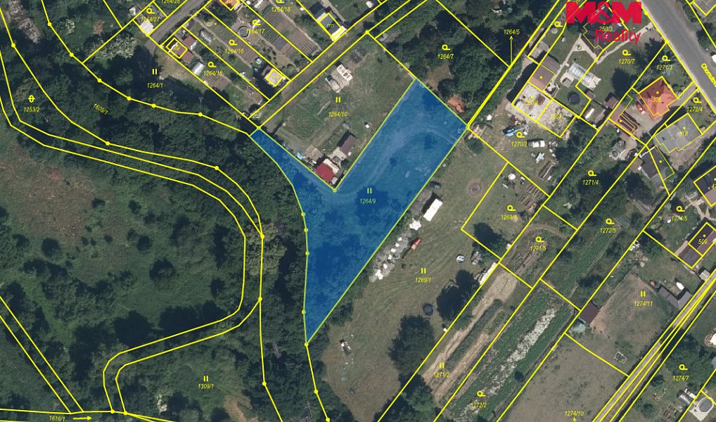 Prodej pozemku 2 259 m², Údlice – náhled fotky 11