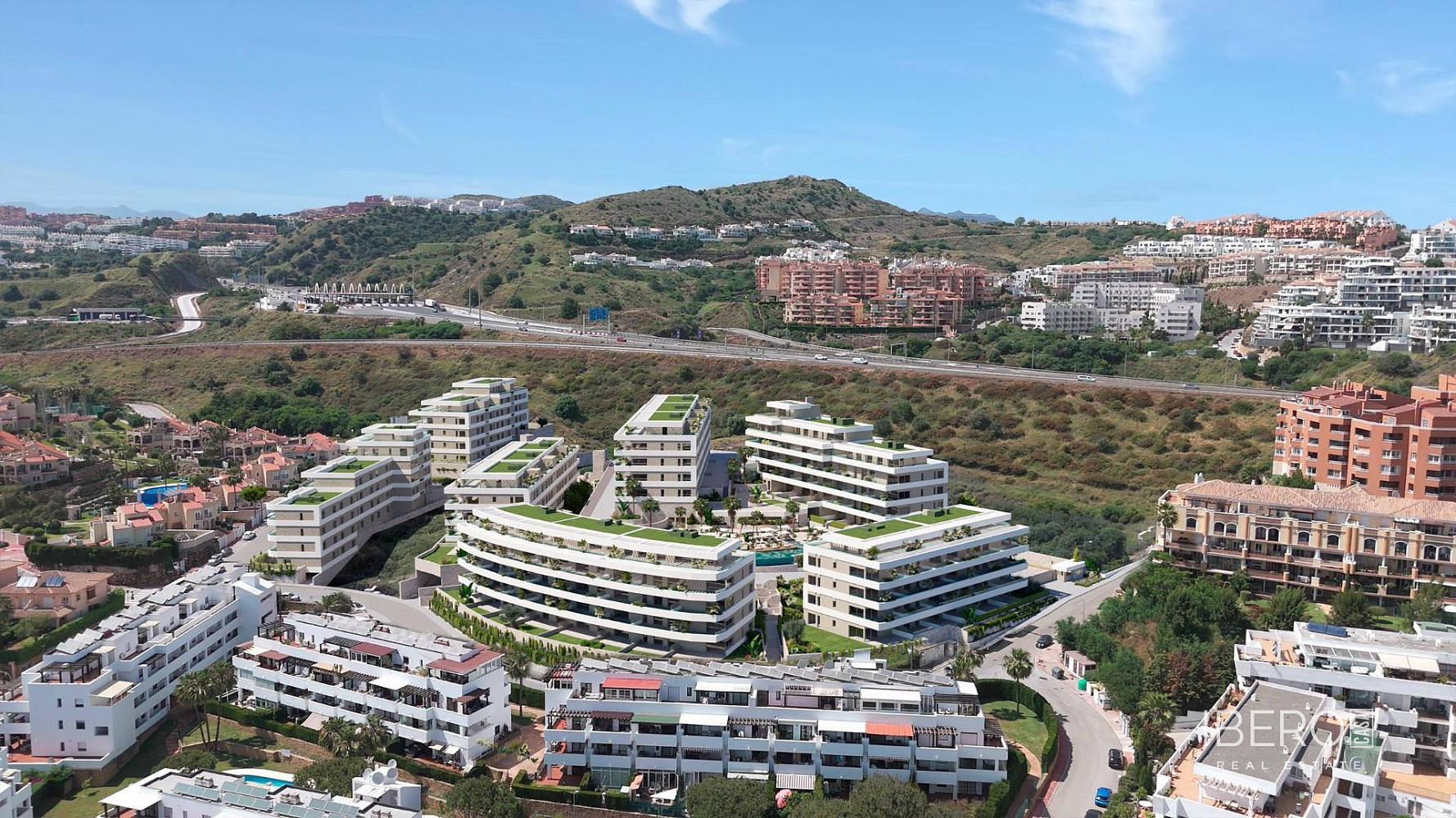 Piso 2+kk – Mijas, Riviera del Sol - Fase VI, Urbanización Sitio de Calahonda - Vista 5