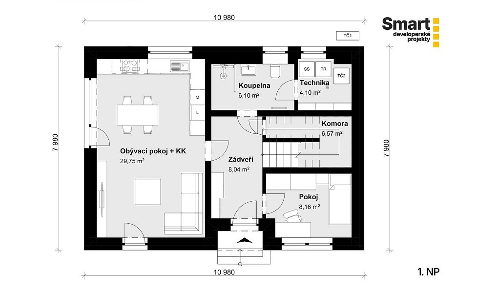 Prodej domu 129 m² s pozemkem 302 m², Olomouc – náhled fotky 15
