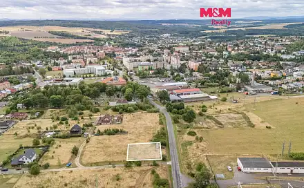 Prodej stavebního pozemku 831 m², Stříbro, okres Tachov