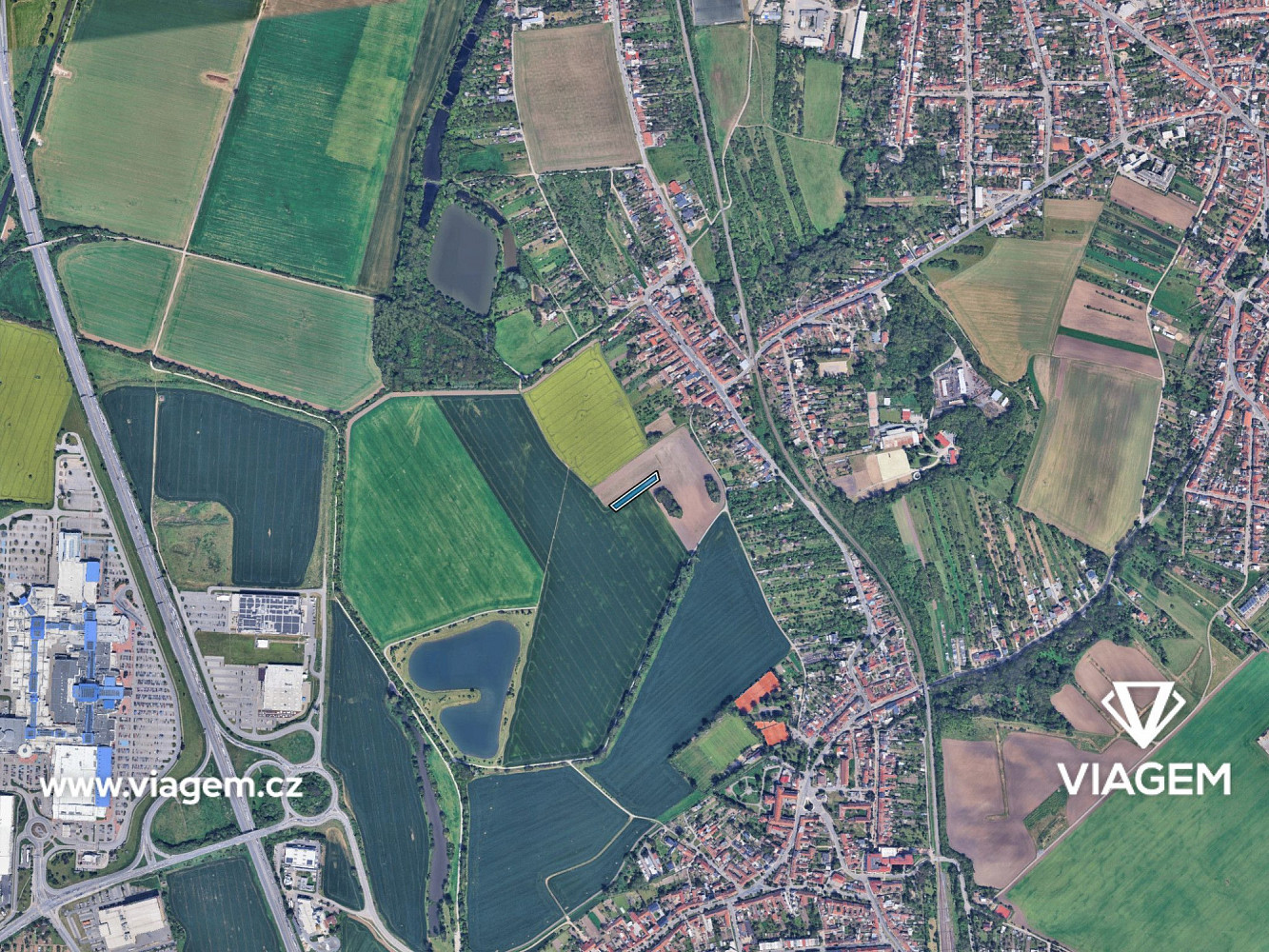 Pole 1 564 m², Podíl 25 % o výměře 391 m² – pohled 3