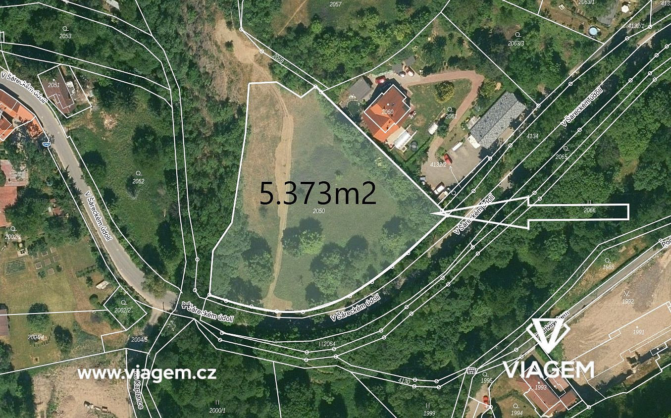 Prodej zahrady 5 373 m²