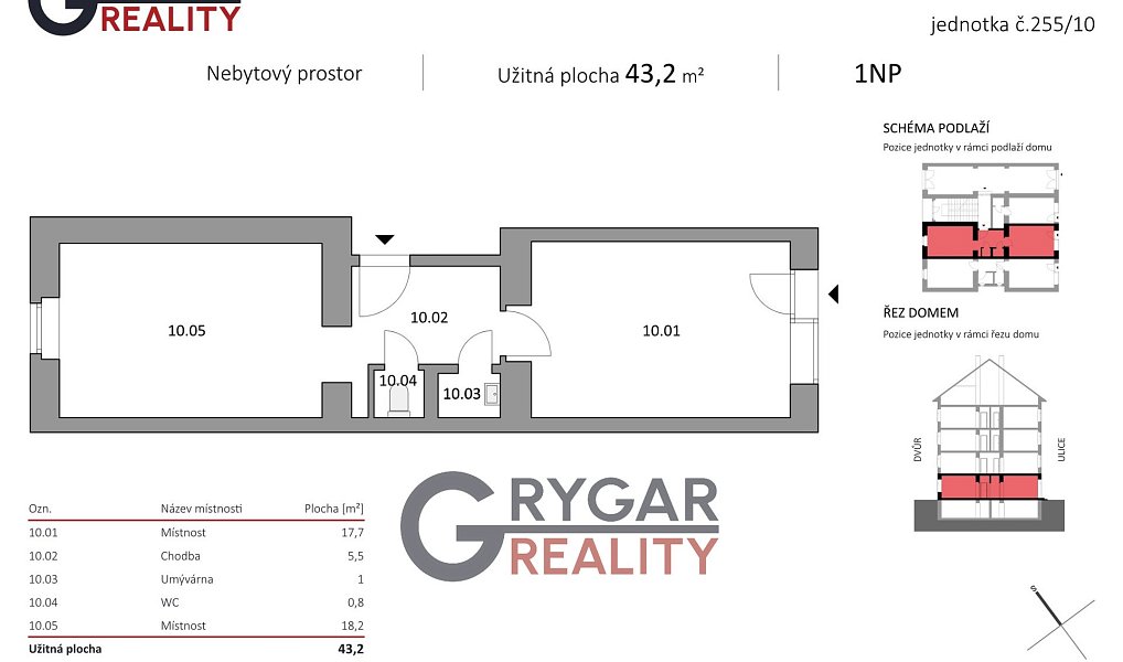 Prodej obchodních prostor 43 m², Praha – náhled fotky 3