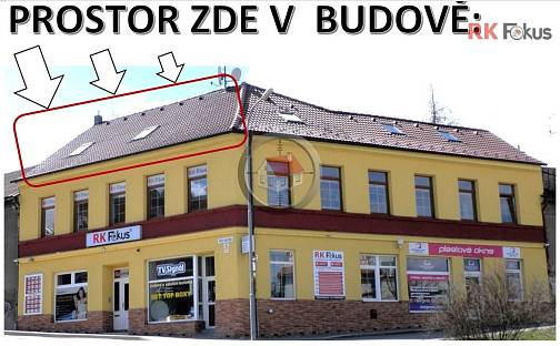 Pronájem kanceláře 70 m², Vaňkovo nám., Třebíč - Horka-Domky