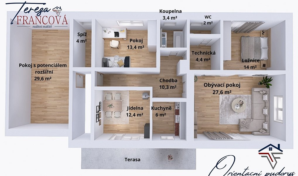 Prodej domu 222 m² s pozemkem 1 711 m², Šternberk – náhled fotky 2