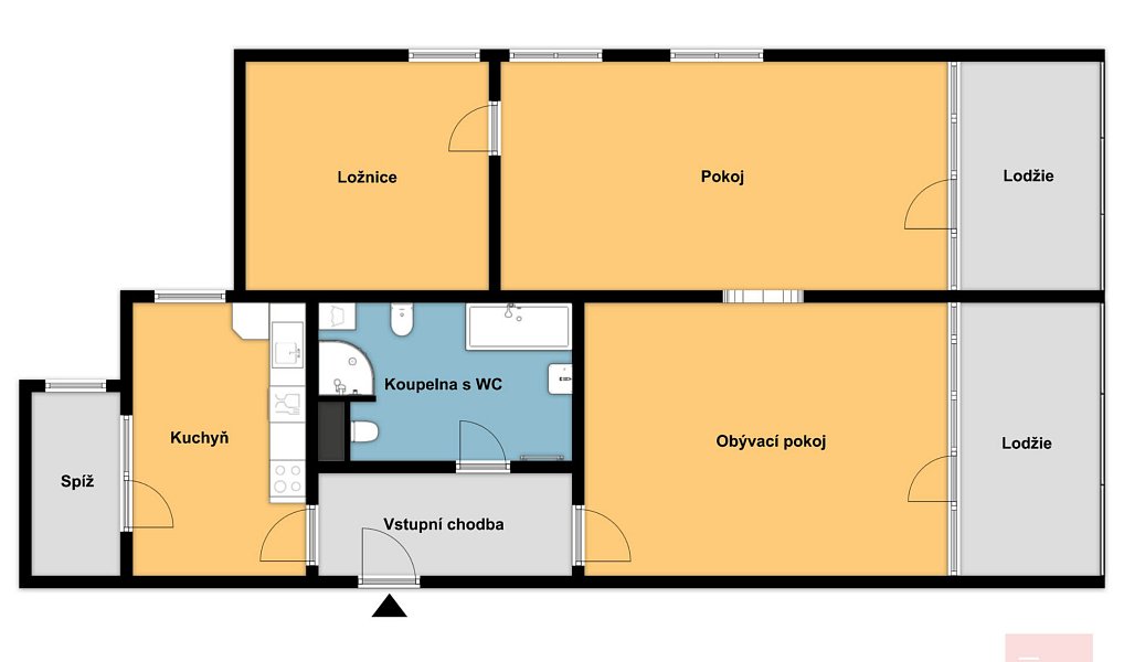 Prodej bytu 3+1 120 m², Praha – náhled fotky 3