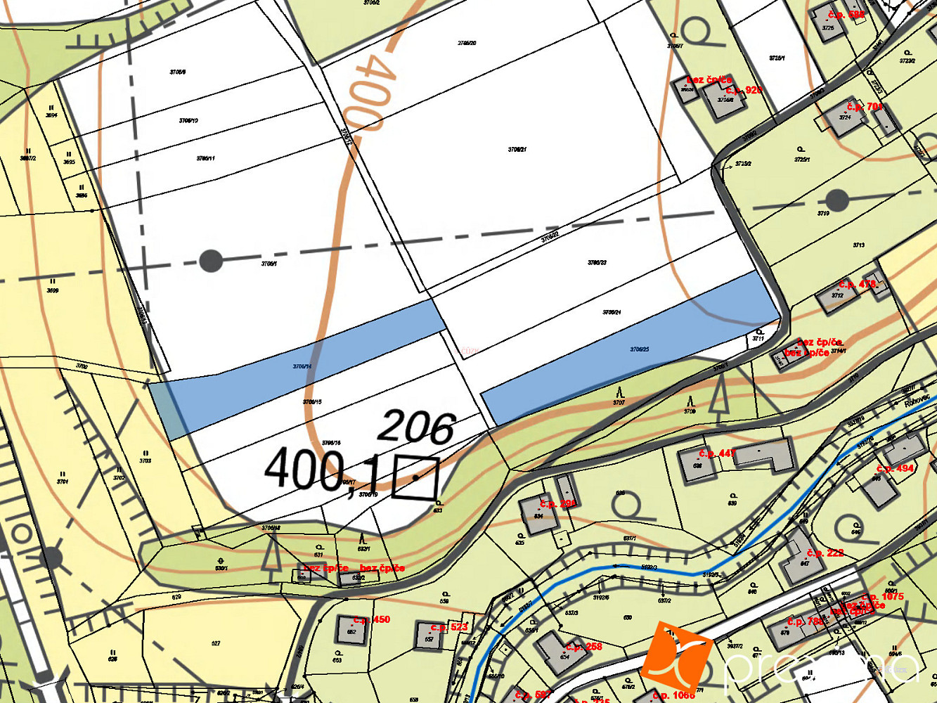 Prodej pole 329 m² — photo 3