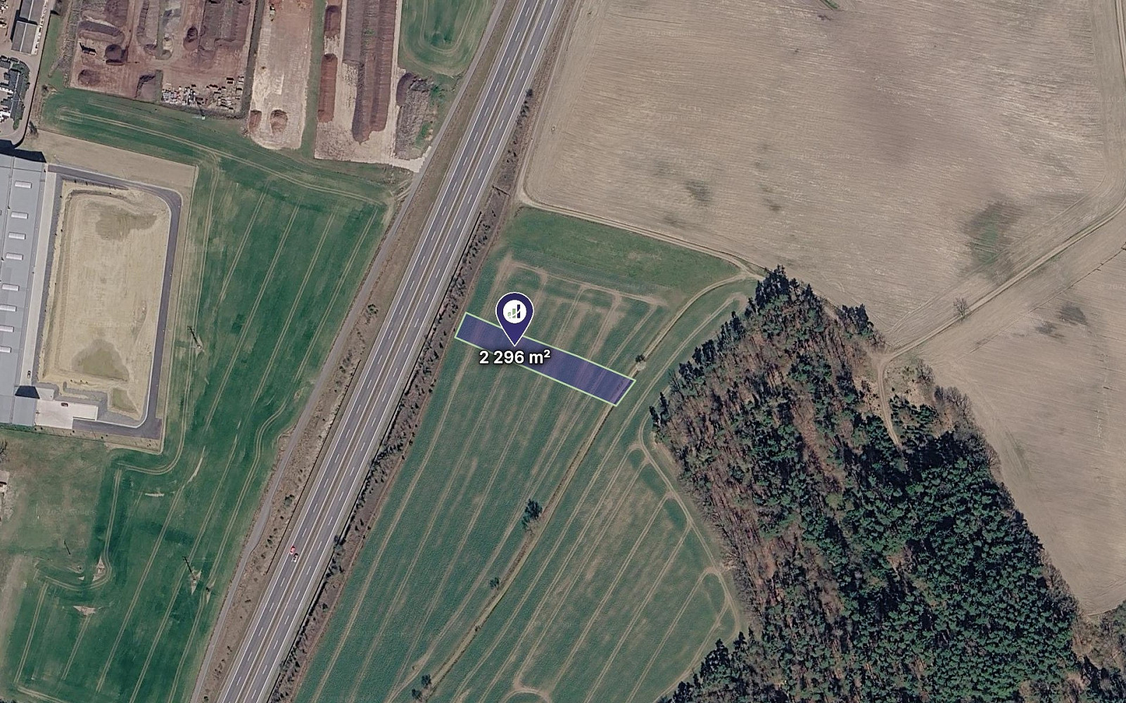 Prodej pole 7 877 m² – fotografie 2
