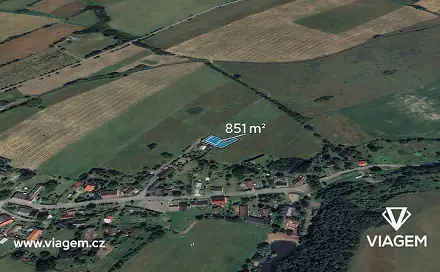 Prodej stavebního pozemku 106 m², Liptaň, okres Bruntál