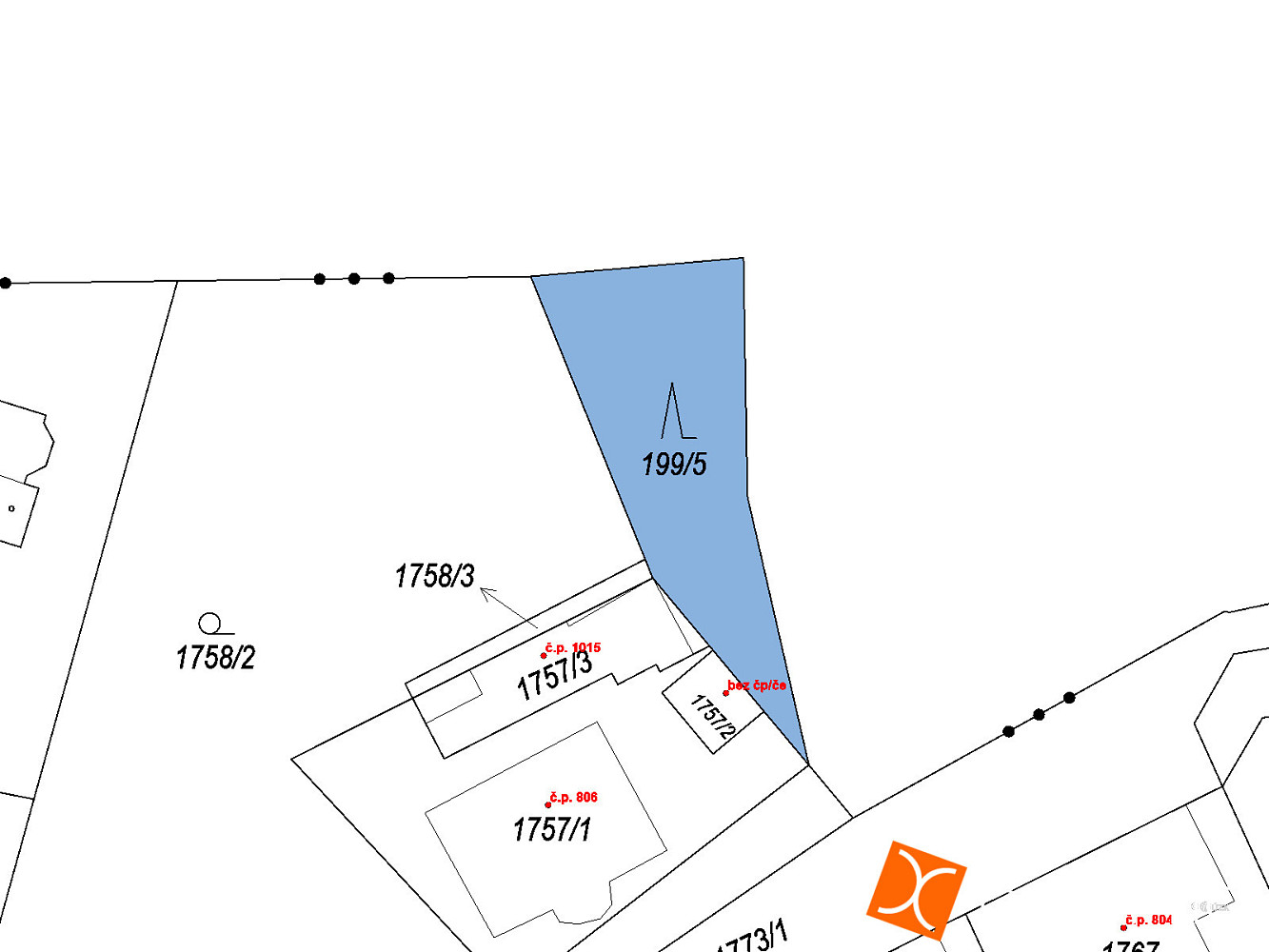 Prodej lesa 234 m² — photo 2